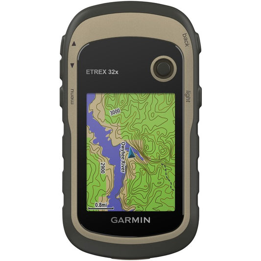 Garmin 010-02257-00 eTrex 32x Rugged Handheld GPS with Compass and Barometric Altimeter