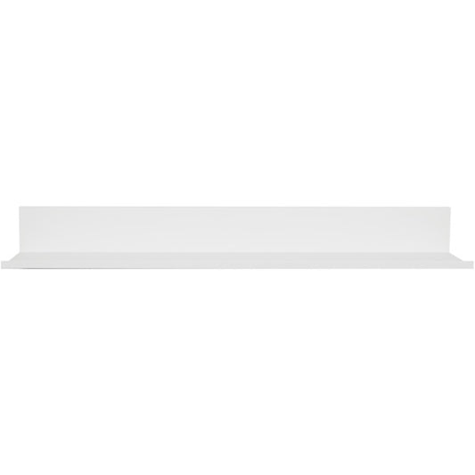 Hangman L-24-W No-Stud Floating Shelf (White Powder Coat; 24-In.)