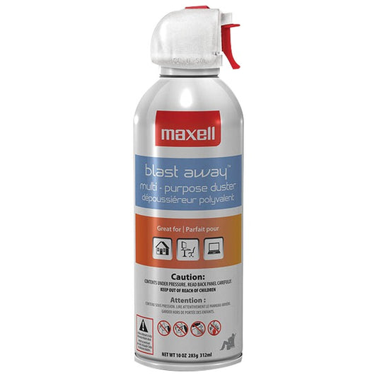 Maxell 190025 - CA3 Blast Away Multipurpose Canned Air Duster, 10 Oz. (Single)