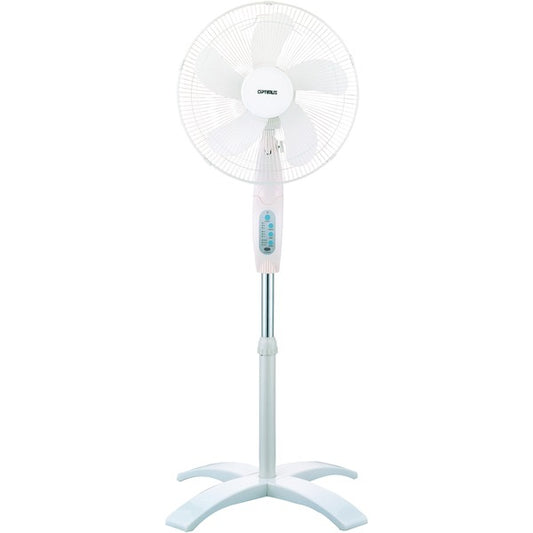 Optimus F-1760 16" Wave Oscillating Stand Fan (With Remote)