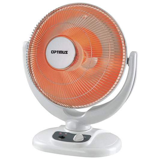 Optimus H-4439 14-In. 450-Watt/900-Watt Oscillating Parabolic Radiant Heater