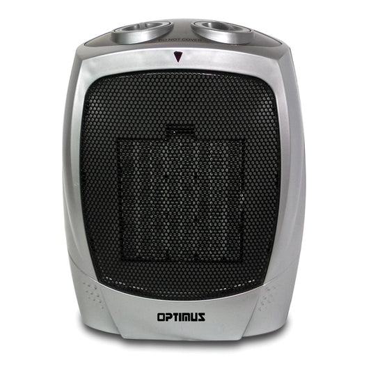 Optimus H-7004 4-Settings 1,500-Watt Max Portable Ceramic Heater with Thermostat
