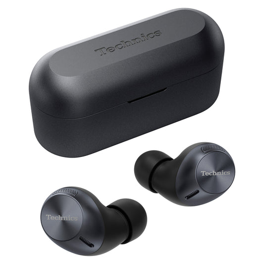 TECHNICS EAH-AZ40-K EAH-AZ40 In-Ear True Wireless Stereo Multipoint Bluetooth Earbuds with Microphone (Black)