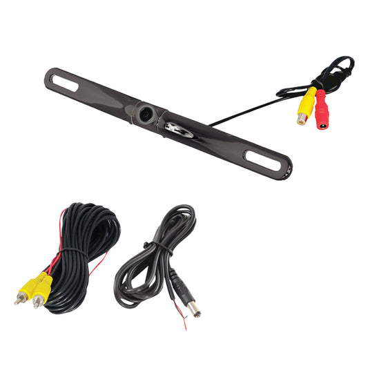 Pyle PLCM18BC PLCM18BC License Plate 420-TVL Color Backup Camera with Distance-Scale Line