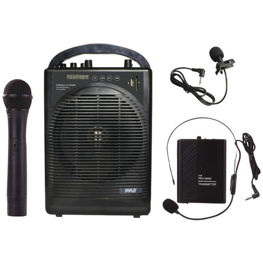 Pyle PWMA1216BM Portable Bluetooth Amp & Microphone System