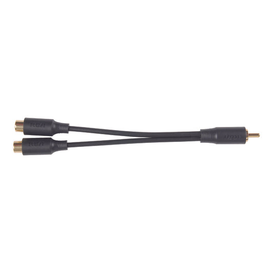 RCA AH25R RCA Y-Adapter (1 Male to 2 Females)