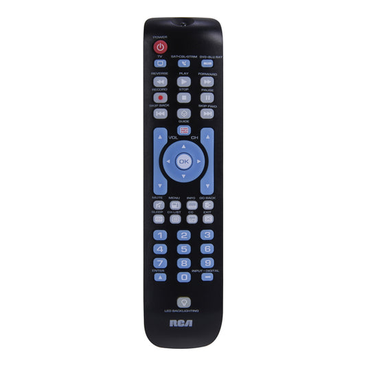 RCA RCRN03BE 3-Device Backlit Universal Remote (3 Devices)