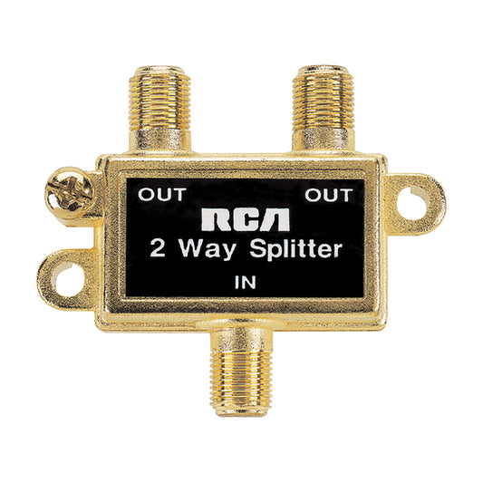 RCA VH47R Coaxial Splitter (2 Way)