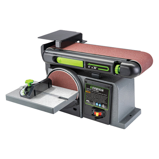 Genesis GBDS430 4.3-Amp Combination Belt- and Disc-Sanding Station