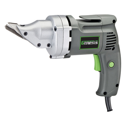 Genesis GES40 4-Amp 14-Gauge Swivel-Head Variable-Speed Power Metal Shear
