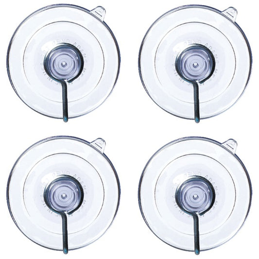 No Logo 7500-77-1043 Suction Cups with Hooks, 4 pk