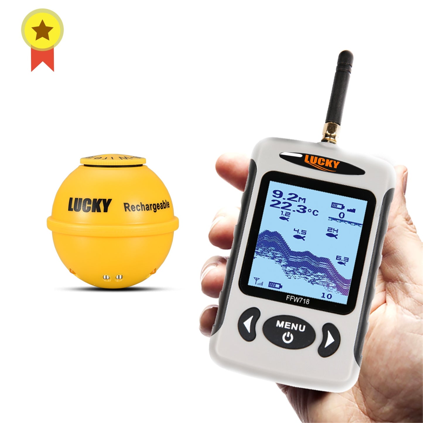 Lucky FFW718& FFW718LA Wireless Portable Fish Finder