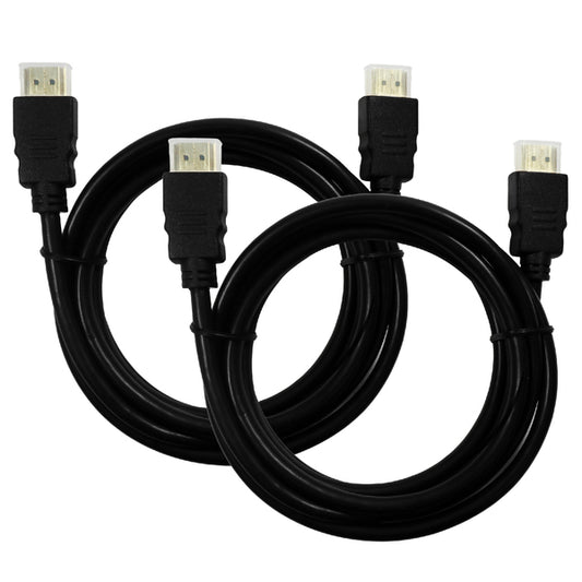 Ematic EMC62HD 4K High Speed HDMI Cables, 2 Pack, 6 Feet