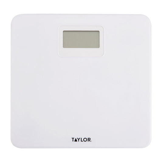Taylor Precision Products 5274509 Digital Plastic Bath Scale, White, 330-Lb. Capacity