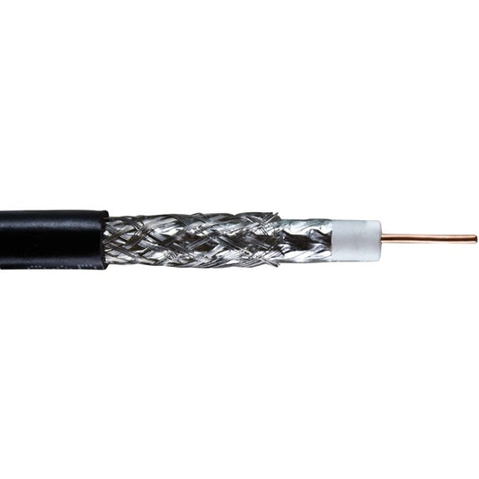 Vericom XRG06-02404 RG6 CCS Dual-Shield Coaxial Cable, 1000ft