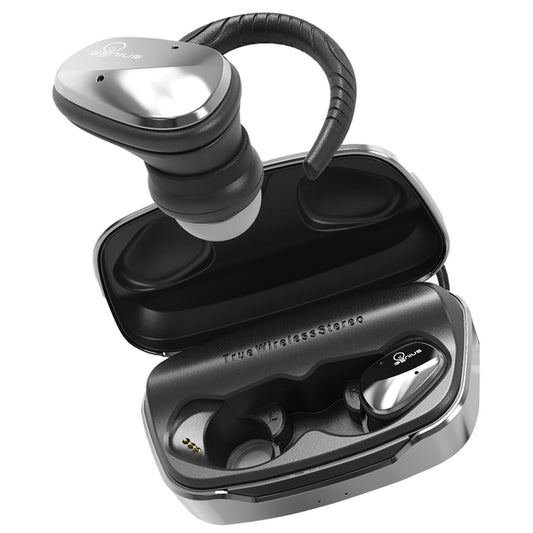 Genius GENIUS-WIRELESS-2020 GBuds In-Ear True Wireless Stereo Bluetooth Earbuds with Microphone and Power Bank Charging Base