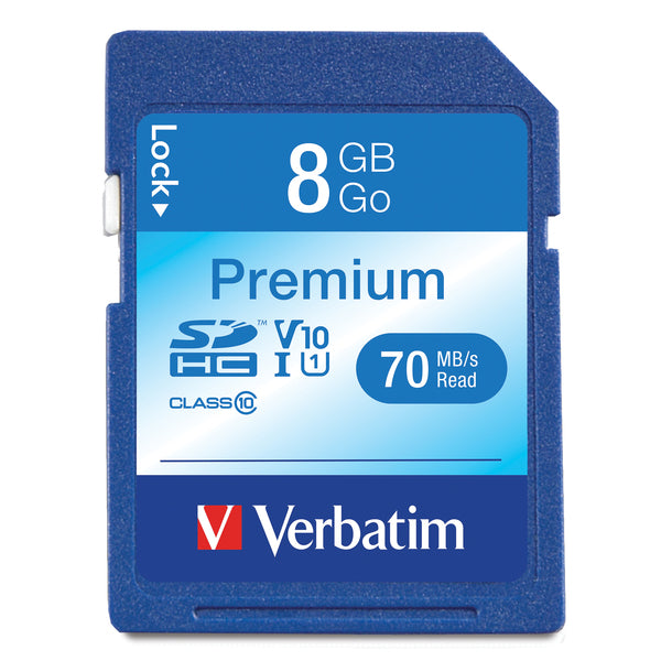 Verbatim 96318 Class 10 SDHC Card (8GB)