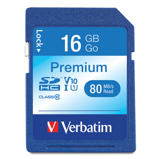 Verbatim 96808 Class 10 SDHC Card (16GB)