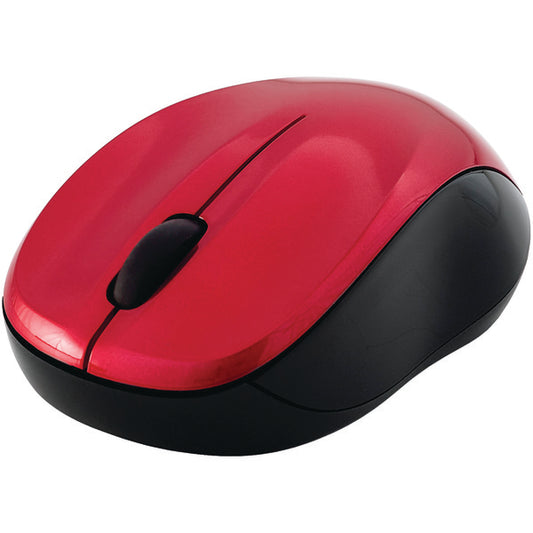 Verbatim 99780 Silent Wireless Blue-LED Mouse (Red)
