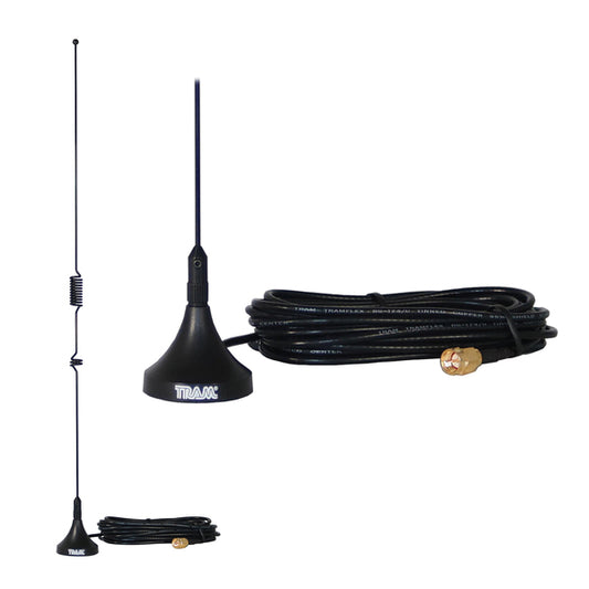 Tram 1081-SMA 144MHz/430MHz Dual-Band Magnet Antenna with SMA-Male Connector