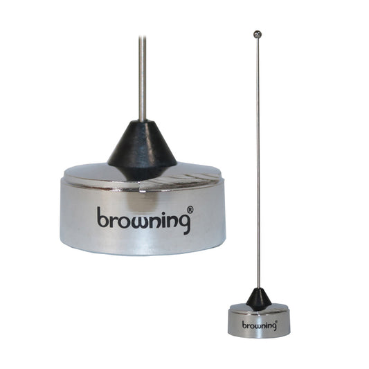 Browning BR-PT450 200-Watt Pretuned 450 MHz to 470 MHz Tunable Nut-Type UHF Antenna with NMO Mounting