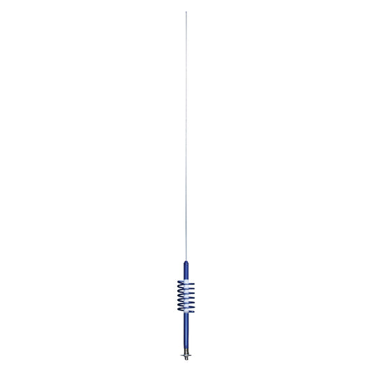 Tram WC-6-BL WC-6 2,000-Watt WILDCAT Trucker CB Antenna with 6-In. Anodized Aluminum Shaft with Extremely Low SWR and Long-Distance Transmit and Receive (Blue)